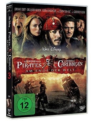 gebrauchter Film – Johnny, Depp – Pirates of the Caribbean - Am Ende der Welt (Einzel-DVD)