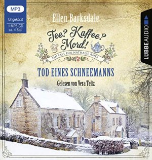 gebrauchtes Hörbuch – Barksdale, Ellen und Vera Teltz – Tod eines Schneemanns. Ellen Barksdale ; gelesen von Vera Teltz / Barksdale, Ellen: Tee? Kaffee? Mord! ; Folge 6