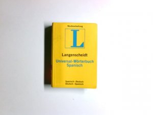 gebrauchtes Buch – Langenscheidt-Redaktion – Langenscheidt Universal-Wörterbuch Spanisch