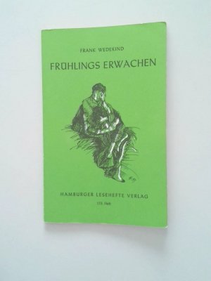 antiquarisches Buch – Frank Wedekind – Frühlings Erwachen: Eine Kindertragödie (Hamburger Lesehefte) eine Kindertragödie