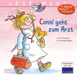 gebrauchtes Buch – Schneider, Liane und Eva Wenzel-Bürger – 42. Conni geht zum Arzt : eine Geschichte von Liane Schneider. Mit Bildern von Eva Wenzel-Bürger