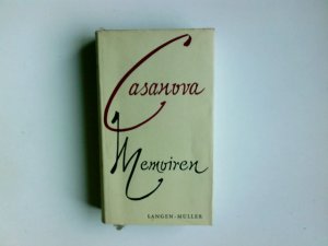 Casanova Memoiren, Band 2 vollständig übertragen von Heinrich Conrad