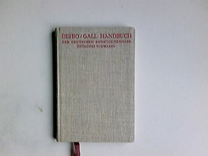 antiquarisches Buch – Handbuch der deutschen Kunstdenkmäler; Teil: Östliches Schwaben