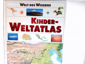 gebrauchtes Buch – Michael Schmidt – Kinder-Weltatlas.  Welt des Wissens Übers. aus dem Engl.