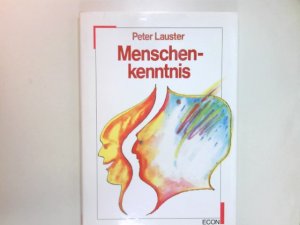 gebrauchtes Buch – Peter Lauster – Menschenkenntnis.