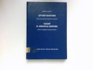 antiquarisches Buch – Roderich Cescotti – Luftfahrt-Definitionen Englisch-Deutsch / Deutsch-Englisch