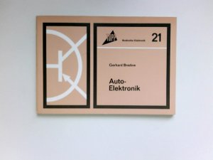 gebrauchtes Buch – Gerhard Bredow – Auto-Elektronik : Elektronik im Kraftfahrzeug.