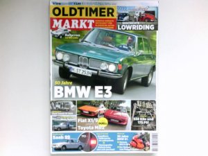 gebrauchtes Buch – Oldtimer Markt 9/2018 : Europas größte Zeitschrift für klassische Autos und Motorräder.