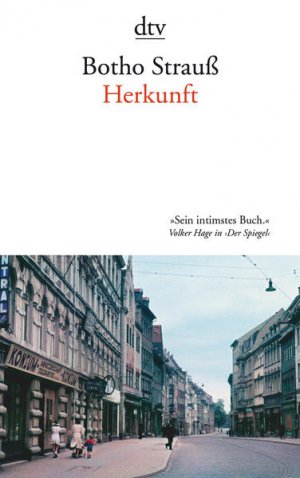 gebrauchtes Buch – Botho Strauß – Herkunft Botho Strauß