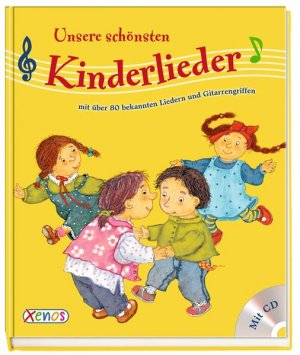 gebrauchtes Buch – Marion Krätschmer – Unsere schönsten Kinderlieder mit CD: Mit über 80 bekannten Liedern und Gitarrengriffen