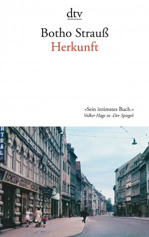 gebrauchtes Buch – Botho Strauß – Herkunft Botho Strauß