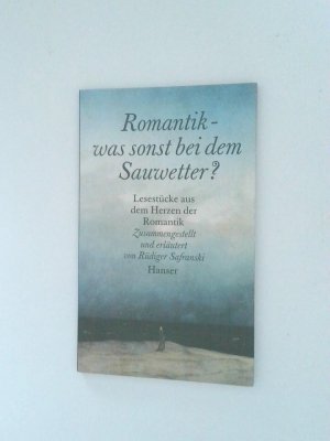 Romantik - was sonst bei dem Sauwetter Texte der Romantik