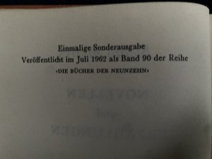 antiquarisches Buch – Stefan Andres – Novellen und Erzählungen - Band I und II