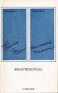 antiquarisches Buch – Mann, Thomas und Heinrich Mann – Briefwechsel 1900-1949. Hrsg. von Hans Wysling.