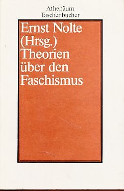 gebrauchtes Buch – Nolte, Ernst  – Theorien über den Faschismus.