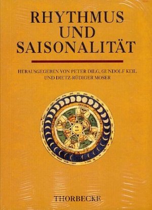 gebrauchtes Buch – Dilg, Peter – Rhythmus und Saisonalität. Kongreßakten des 5. Symposions des Mediävistenverbandes in Göttingen 1993.