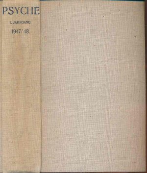 Psyche. 13 Bände. Ein Jahrbuch für Tiefenpsychologie und Menschenkunde in Forschung und Praxis.