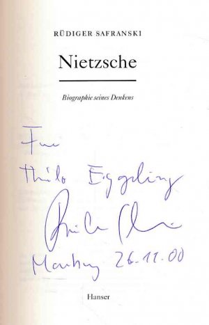 Nietzsche. Biographie seines Denkens. Von Rüdiger Safranski.