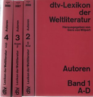 4 Bde.] dtv-Lexikon der Weltliteratur. Nr. 3085-3088.