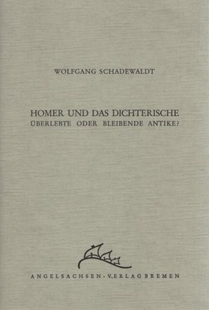 Homer und das Dichterische. Überlebte oder bleibende Antike? 50. Vortrag in der Reihe der "Geistigen Begegnungen in der Böttcherstraße" in Bremen, gehalten […]