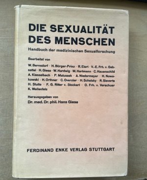 Die Sexualität des Menschen. Handbuch der medizinischen Sexualforschung.