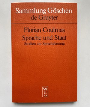 Sprache und Staat: Studien zur Sprachplanung und Sprachpolitik.