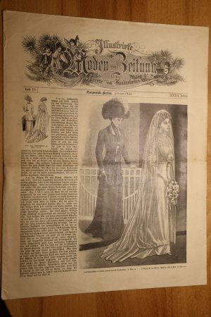 antiquarisches Buch – Illustrirte Moden-Zeitung für Toilette und Handarbeiten, 23. Jg., Heft 10, Februar 1910.