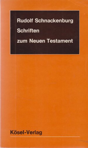 Schriften zum Neuen Testament.