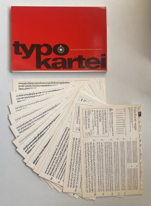 Typo-Kartei.