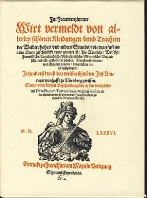 gebrauchtes Buch – Jost Amman – Das Frauentrachtenbuch. 122 Holzschnitte. Hrsg. von Manfred Lemmer.  Begleittext von Manfred Lemmer.