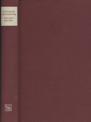 gebrauchtes Buch – Pasternak, Boris und Olga Freudenberg – Briefwechsel 1910-1954.