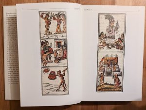 gebrauchtes Buch – Sahagun, Bernardino de – Aus der Welt der Azteken : Die Chronik des Fray Bernardino de Sahagun.