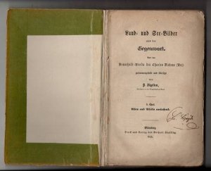 Land- und See-Bilder aus der Gegenwart / aus den Household-Words des Charles Dickens (Boz). II. Theil: Asien und Afrika umfassend.