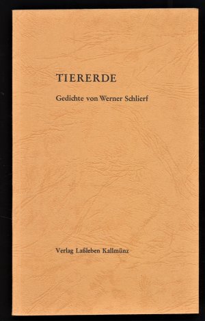 Tiererde : Bayerische Gedichte