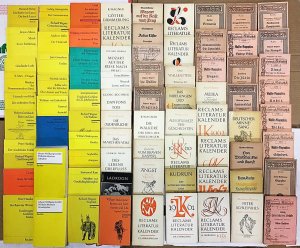 gebrauchtes Buch – Verschiedene Autoren – 80 Reclam Hefte Buchpaket Sammlung gebrauchtes Buch – Verschiedene Autoren – 80 Reclam Hefte Buchpaket Sammlung