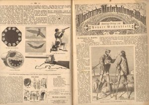 Illustrirtes [Illustriertes] Unterhaltungs Blatt. Sonntags-Beilage zum Hoyaer Wochenblatt. No. 15-21, 23-29, 31-39, 42-46, 49-52 / 1885.