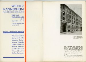 Wiener Männerheim , Wien XVII. Wurlitzergasse 89-91 mit Preislisten