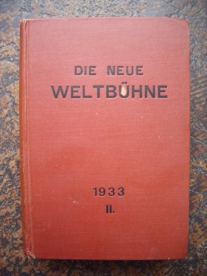 Die neue Weltbühne - 1933