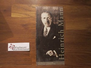 gebrauchtes Buch – Heinrich Mann – Verlagsprospekt: Sein Werk im S. Fischer Verlag