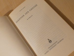 antiquarisches Buch – Zane Grey – Männer der Grenze - 1969