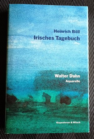 Irisches Tagebuch. Vorzugsausgabe mit einem Originalaquarell von Walter Dahn.