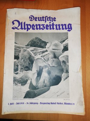 antiquarisches Buch – Deutsche Alpenzeitung