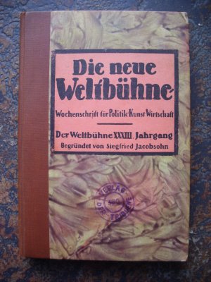 Die neue Weltbühne - 1937