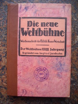 Die neue Weltbühne - 1937