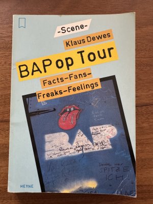 gebrauchtes Buch – Klaus Dewes – BAP op Tour