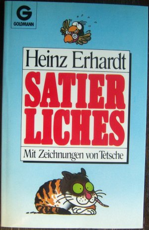 gebrauchtes Buch – Erhardt, Heinz – Satierliches