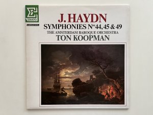 LP Haydn - Symphonies Nos. 44, 45 & 49, The Amsterdam Baroque Orchestra, Ton Koopman