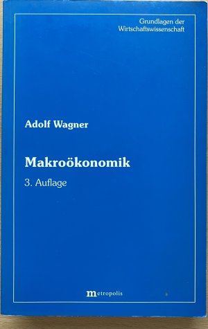 Volkswirtschaftliche Strukturen 2. Makroökonomik