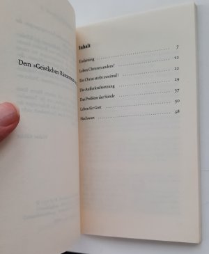 gebrauchtes Buch – Walter Köhler – Christen leben zweimal. Römer 6. Gottes Angebot für das Leben des Christen.