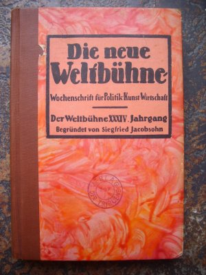 Die neue Weltbühne - 1938